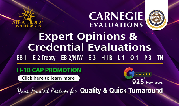 Carnegie Evaluations: Expert Opinions & Credential Evaluations