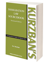 Kurzban’s Immigration Law Sourcebook, 17th Ed. Cover Image