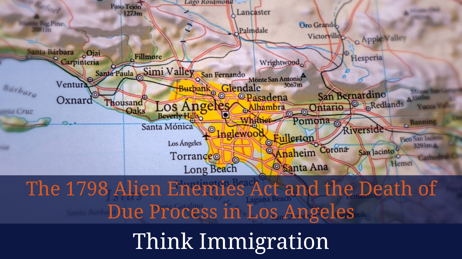 Think Immigration: The 1798 Alien Enemies Act and the Death of Due ...