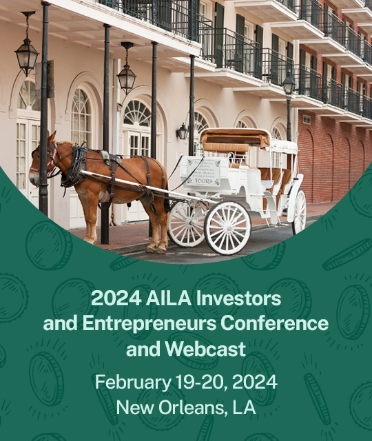 2024 AILA Investors and Entrepreneurs Conference & Webcast