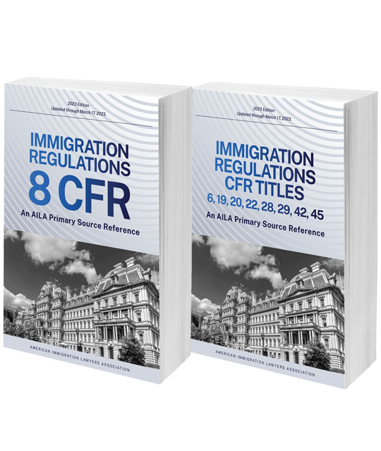 Immigration Regulations (CFR)