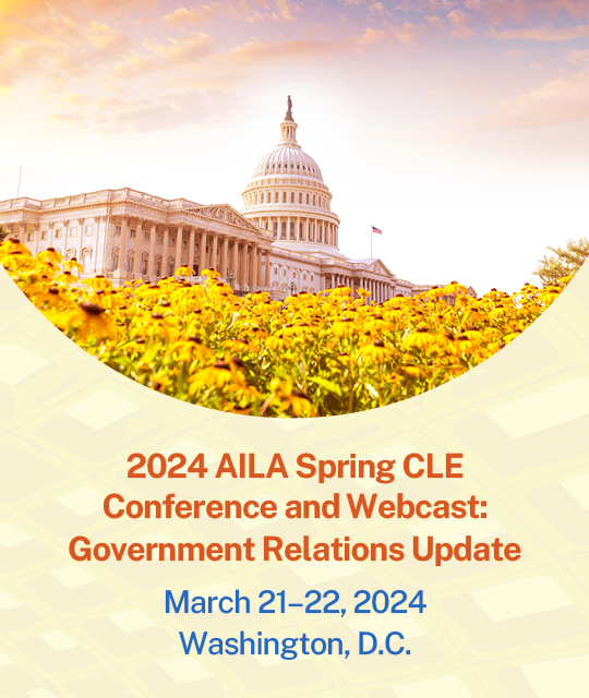 Image of 2024 AILA Spring CLE Conference and Webcast